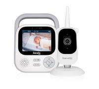Lionelo Babyline Caméra 3.2 Full HD pour babyphone, 1920 x 1080 px, portée 50 m/350 m, Mode Nuit 7 m, Communication bidirectionnelle, couplage jusqu'à 4 caméras, Zoom x3