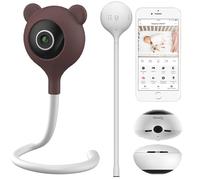 Lionelo Babyline Smart Babyphone Caméra Bébé WiFi, Application Mobile,Blanc