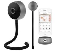 Lionelo Babyline Smart Babyphone Caméra Bébé WiFi, Application Mobile, Noir
