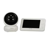 LIONELO Babyline 8.3 - Babyphone video 360° - Communication bidirectionnelle - Vision nocturne - Mode VOX - Capteur de température