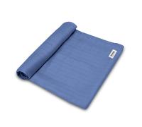 Lionelo Bamboo Swaddle Lange pour Bébé 120 x 120 cm (Bleu Denim)