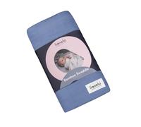 lionelo Bamboo Swaddle Lange pour Bébé 120 x 120 cm (Bleu Denim)