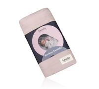 lionelo Bamboo Swaddle Lange pour bébé, Grande Couverture bébé en Coton de Bambou 100% Naturel, Dimensions 120 x 120 cm, agréable au Toucher, Tissu Doux (Beige)
