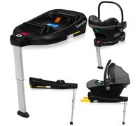 Lionelo Base pour siège enfant Lemmy i-Size Base pour enfants de 40 à 87 cm Installation RWF, système ISOFIX - Black