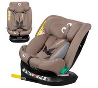 LIONELO Bastiaan i-Size Siège Auto Pivotant à 360° pour les Enfants de 0 à 36 kg et de 40 à 140 cm Installation Face et Dos à la Route, ISOFIX Sangle TopTether (Beige Sand)