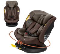 Lionelo Bastiaan Plus i-Size Siège Auto 40-150 cm Pivotant 360° avec ISOFIX | Dos à la route jusqu’à 105 cm (env. 4 ans), alerte électronique Top Tether, réducteur Dri-Seat et têtière réglable en hauteur