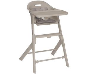 Lionelo Beny Chaise Haute Bébé 6-36 Mois, Tablette Réglable, Jusqu’à 15 kg | Repose-pieds réglable à 1 main sur 2 niveaux, harnais 3 points, insert confortable, nettoyage facile, Beige Sable