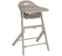 Lionelo Beny Chaise Haute Bébé Stable jusqu’à 15 kg, 6-36 mois avec Tablette Réglable, Repose-Pieds Réglable à une Main, Harnais 3 Points, Insert Lavable en Machine, Sans Recoins (Beige Sand)