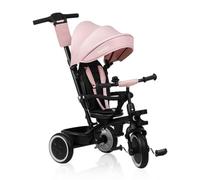LIONELO Berry Tricycle Multifonction et Poussette de 9 Mois à 5 Ans, jusqu'à 25 kg, Grandes Roues en polyuréthane, siège pivotant à 360°, Montage sans Outils