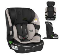 LIONELO LO-BILLY I-SIZE Siège Auto Bébé, 76 à 150 cm De 15 mois à 12 ans environ, Installation ISOFIX ou Ceinture de Voiture, Appui-Tête Réglable, Protection Latérale Norme R129 (Beige)