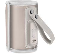 LIONELO Thermup Go Chauffe-biberon portable pour maintenir la température, fonction de charge USB, chauffage du lait et des aliments pour bébés, pour voiture, BPA FREE
