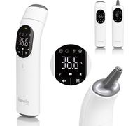 Lionelo FeverScan thermomètre infrarouge de précision sans contact, 4 modes de mesure, LED