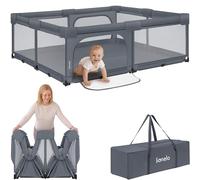 Grille de course écurie bébé grille à ramper avec tapis Lionelo Florence XL...