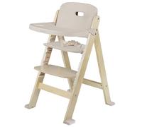 Lionelo Floris Chaise Haute Bébé Évolutive, 6 Mois-12 Ans, Beige