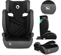 Lionelo Hugo I-Size Siège auto enfant de 4 à 12 ans, de 15 kg à 36 kg, (set), i-Size / ISOFIX ou ceinture auto / 15-36 kg - Noir gris