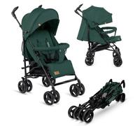 Lionelo Poussette canne Irma – légère, 0–36 mois (jusqu'à 15 kg), dossier inclinable, pliage rapide