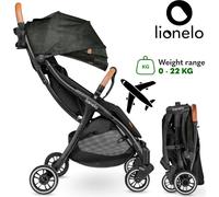 Poussette canne compacte LIONELO Julie One - Jusuq'à 22 Kg - Légère & pliable - Accessoires - Vert