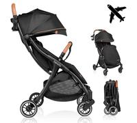 LIONELO Julie One Poussette légère pour nouveau-nés jusqu'à 22 kg Poussette compacte pliable réglable et inclinable Dossier ventilé Auvent étendu Chancelière Moustiquaire