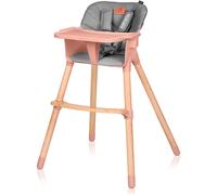 Lionelo Koen Chaise haute bébé, Chaise haute bébé, Chaise enfant, Chaise haute jusqu'à 40 kg, Plateau amovible, Ceinture de sécurité 5 points, Construction robuste