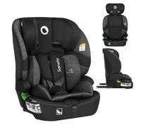 LIONELO LO-BILLY I-SIZE Siège Auto Bébé, 76 à 150 cm De 15 mois à 12 ans environ, Installation ISOFIX ou Ceinture de Voiture, Appui-Tête Réglable, Protection Latérale Norme R129 (Grey)