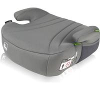 Lionelo Luuk i-Size - Rehausseur de siège, pour enfants env. 6-12 ans, siège enfant sûr avec rembourrage en mousse EPE, accoudoir, housse amovible, gris