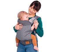 LIONELO Margareet porte bebe, position correcte de bébé sain pour les hanches, 3 positions de portage, hautement réglable, large ceinture de hanche capuche