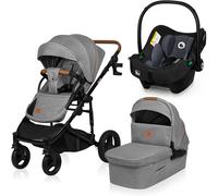 lionelo Poussette trio combinée 3en1 Mari Tour Grey Stone