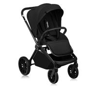 LIONELO MIKA PLUS Poussette Poussette Enfant 6-48 Mois jusqu'à 22 kg, Dossier et Repose-Pieds Réglables, Amortissement, Roues Rotatives PU 360° Cabine Étanche XXL, UPF50+