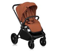 LIONELO MIKA PLUS Poussette Poussette Enfant 6-48 Mois jusqu'à 22 kg, Dossier et Repose-Pieds Réglables, Amortissement, Roues Rotatives PU 360° Cabine Étanche XXL, UPF50+