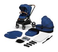 LIONELO Mika poussette enfant compacte 2en1, nacelle, poussette canne, poussette cosy, un habillage de pluie, une moustiquaire, un chauffe-pieds, poussette compact, pousette bebe complet