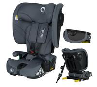 LIONELO NELLY I-SIZE Siège auto pliable avec ISOFIX pour enfants 76-150 cm (15 mois - 12 ans) Contraire de marche et arrière, sangle TT, protection latérale, réglage de l'appuie-tête et du dossier