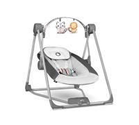 Lionelo OTTO Transat, Bebe Balancelle Bebe jusqu'à 9 kg, Jouets Interactifs