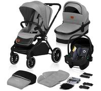 LIONELO® Poussette Combinée 3 en 1 Buggy + Baignoire Bébé + Nacelle Bébé