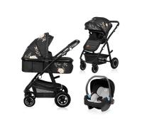 LIONELO® Poussette Combinée 3 en 1 Voiture-Bébé LOVIN