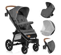 lionelo Poussette compacte Annet Tour Grey Stone