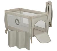 LIONELO Stefi lit Bebe jusqu'à 15 kg, entrée latérale, Dispositif de Protection Contre Le Pliage accidentel LockGuard, système de Pliage Rapide, Sac de Transport