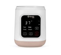 Lionelo Thermup 3.0 Chauffe-biberon électrique bébé 6 en 1 avec stérilisateur - Chauffer, décongeler et stériliser le lait et les aliments pour bébés, 400 W, écran tactile, 35 à 100 °C, maintien au