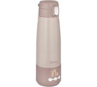 Lionelo Thermup Bottle Chauffe-biberon portable sans fil avec fonction chauffante, chauffe le lait ou l'eau en 3,5 min, 37 à 55 °C, maintien au chaud jusqu'à 20 h, acier inoxydable SUS316