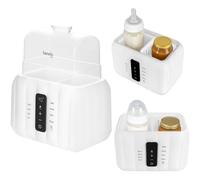 Lionelo Thermup Double White Bottle Warmer 6in1 Chauffe-biberon multifonctionnel 6 en 1 1 pcs
