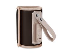 LIONELO Thermup Go Chauffe-biberon portable pour maintenir la température, fonction de charge USB, chauffage du lait et des aliments pour bébés, pour voiture, BPA FREE