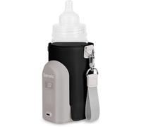 LIONELO Thermup Go Evo Chauffe-Biberon Portable, Maintient les Liquides au Chaud, 5 Températures de Fonctionnement de 38 à 50 o C Chargement USB-C, jusqu'à 9 h de Fonctionnement Affichage LCD