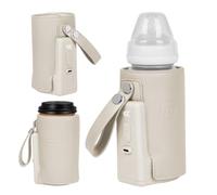 Lionelo Thermup Go Plus Chauffe-Biberon Portable, 5 Températures, 38-50°C