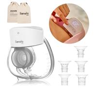 Lionelo Tire-lait électrique Fidi Free Lumi Hands-free, 180 min, 9 modes, éclairage, mémoire, stérilisable, écran, minuterie, réservoir de 180 ml