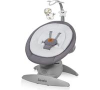 Lionelo Transat Mell fauteuil à bascule électrique avec mélodies jusqu'à 9 kg - Gris