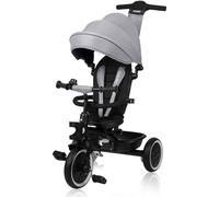LIONELO Berry Multi-Function Tricycle & Stroller 9 Months to 5 Years Up to 25 kg Large PU Wheels 360° Swivel Seat Tool-Free Assembly