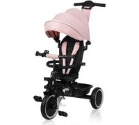LIONELO Berry Tricycle Multifonction et Poussette de 9 Mois à 5 Ans, jusqu'à 25 kg, Grandes Roues en polyuréthane, siège pivotant à 360°, Montage sans Outils