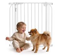 Lionelo Truus Slim LED Barrière Enfant sans Perçage 75-105 cm, Blanc