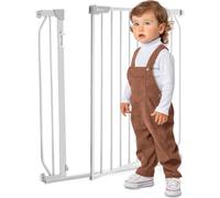 Lionelo Truus Slim LED Barrière Enfant sans Perçage 75-105 cm, Gris