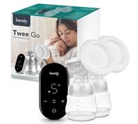 Lionelo Twee Go Tire-Lait Électrique Double Biphasé, Compact et Sans Fil