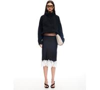 Lioness Lioness Black Shoreline High Neck Cropped Windbreaker